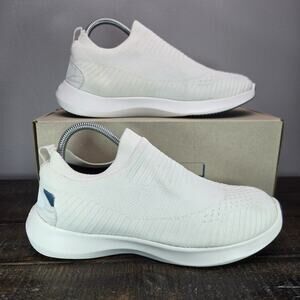 Vessi Everyday Move Slip On Mens Size 8 Waterproof Shoes Sneakers Polar White